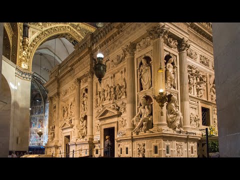 Видео: Настоящий Дом Девы Марии в Лорето. Италия.