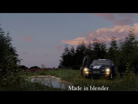 Видео: Как я сделал эту кинематографическую сцену в Blender 3D | How I made this cinematic scene in blender