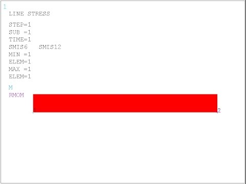 Видео: ANSYS Сопротивление материалов. F-02 (эпюры внутренних силовых факторов).
