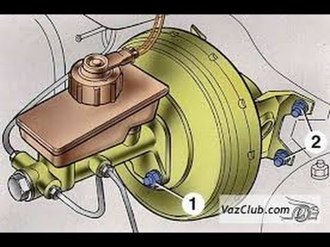 Видео: Как Заменить Главный Тормозной Цилиндр на автомобиле ВАЗ 2115,2114,2113,2199,2109,2108