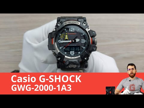 Видео: Обновлённый, флагманский Mudmaster / Casio G-SHOCK GWG-2000-1A3