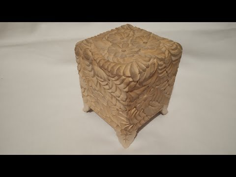 Видео: Резьба шкатулки, резная шкатулка, резьба по дереву.