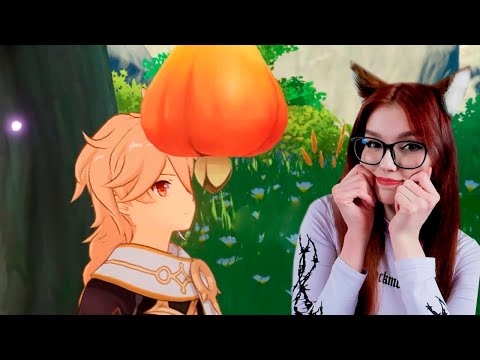 Видео: Интересуюсь грушами 🍏 Реакция Valera Ghosther Валера Гостер в Геншин Импакт (Genshin Impact)