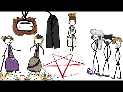 Видео: "Абсурдная мода в истории - часть 2" Академия Сэма О'Неллы (от Брокколи)