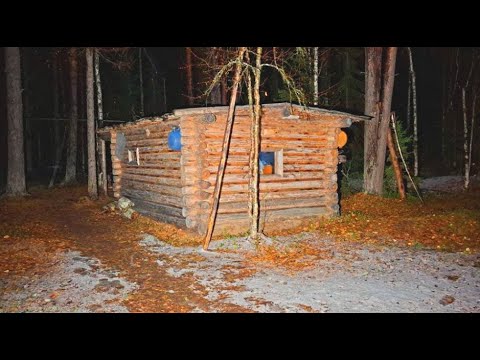 Видео: Первый снег! На избушку на рыбалку. Зубастые трофеи поздней осенью!