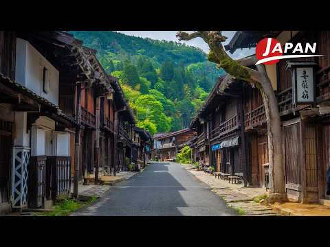 Видео: Исследуйте 4 самых красивых исторических почтовых города Японии