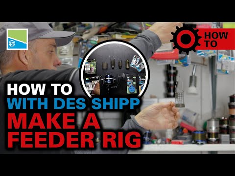 Видео: КАК ЗАВЯЗАТЬ ФИДЕРОВУЮ ОСНАСТКУ! | Как сделать с Des Shipp