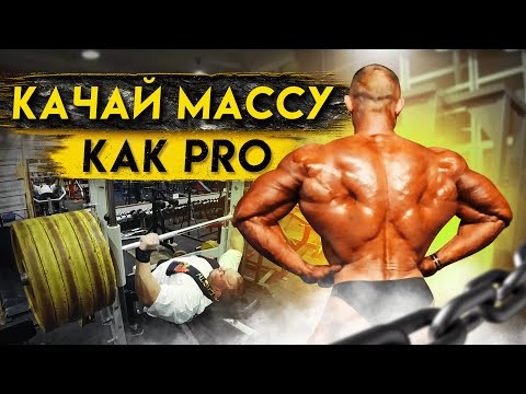 Видео: КАК КАЧАЮТ МАССУ PRO СПОРТСМЕНЫ