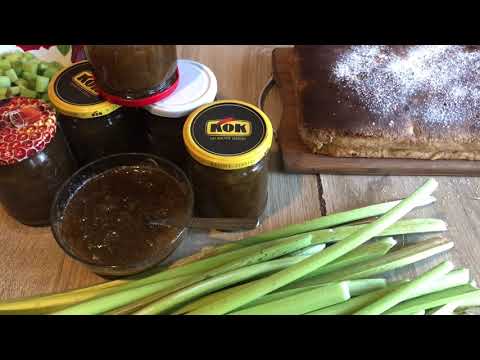 Видео: Густое варенье из ревеня на зиму. Вкус божественный.