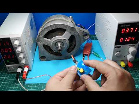 Видео: Как из автомобильного генератора сделать BLDC мотор  скорость и крутящий момент регулируются