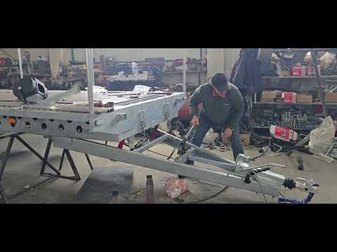 Видео: Лафет Самоскид самосвал 3.5т 