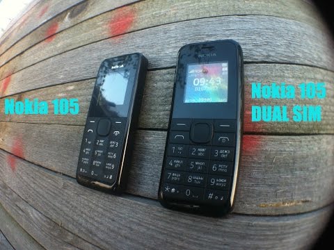 Видео: NOKIA 105 DUAL SIM 2015 vs NOKIA 105 ORIGINAL 2013 Обзор и Сравнение