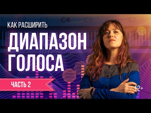 Видео: Как расширить диапазон голоса | Ч.2 Упражнения на развитие диапазона голоса