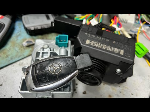 Видео: Mercedes W204 не реагирует на ключ