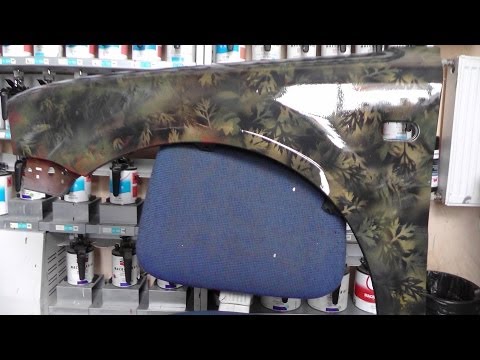 Видео: Как покрасить в камуфляж.В матовый лак How to paint camouflage in Matt lacquer