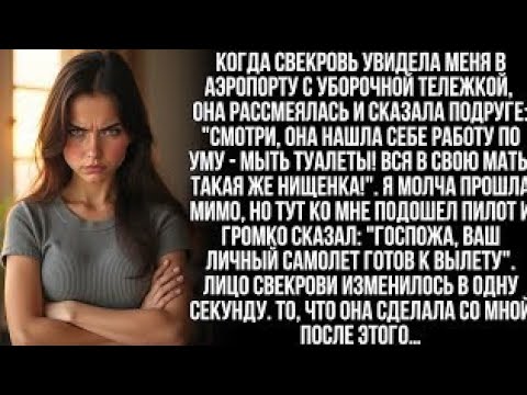 Видео: "Вот, сынок, место твоей жены - у параши!" заявила свекровь, а муж молча согласился. Все замерли…