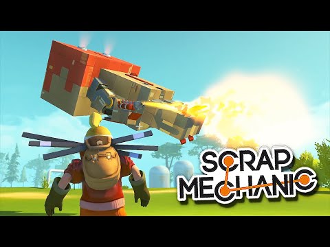 Видео: КЛАУД, ГЛЮК и БИТВА РОБОТОВ в SCRAP MECHANIC