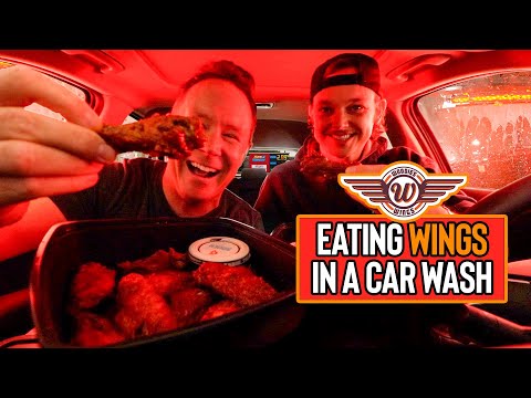 Видео: Поедание крылышек Вуди во время мойки машины 🍗🚙🧽