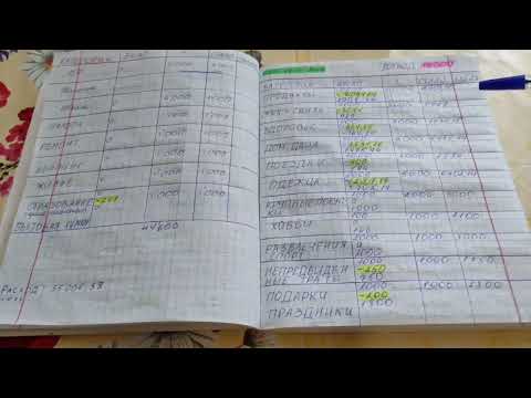 Видео: Распределение бюджета на сентябрь. Сколько потратила на школу.
