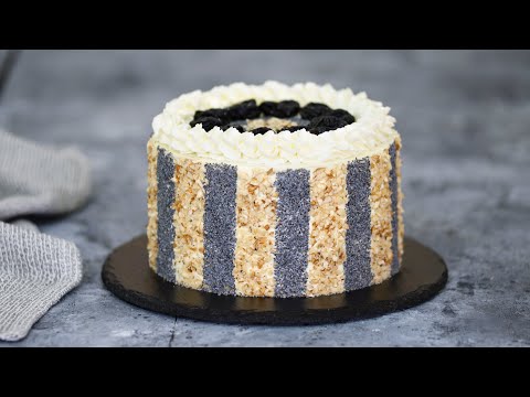 Видео: Торт с Черносливом и Орехами