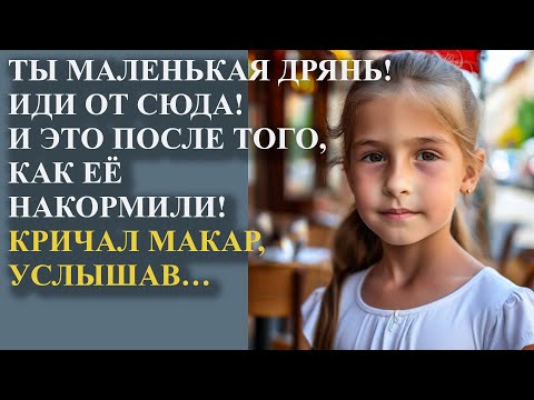Видео: Ты маленькая дрянь! Иди от сюда! И это после того, как её накормили! Кричал Макар, услышав…