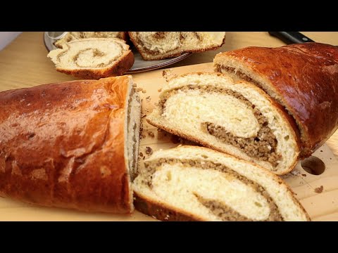 Видео: Козуначено руло с орехи | Ето как се приготвя в Румъния