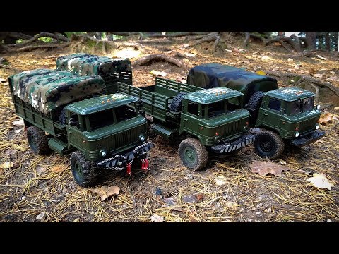 Видео: Rc Трофи Рейд с Подписчиками на "Шишигах" WPL B24 ГАЗ-66