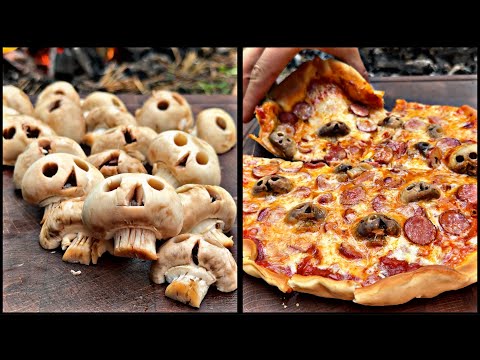 Видео: HALLOWEEN  ПІЦА ☠️ 🍕/ ASMR