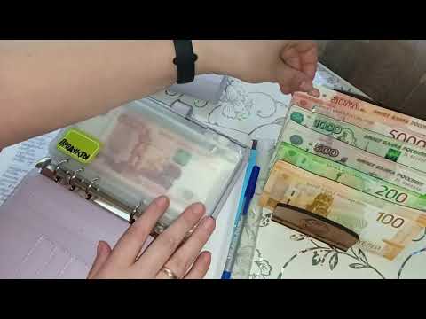 Видео: Май 2025г. Чек #3 Распределение денег по конвертам📩 41'200₽💰👛