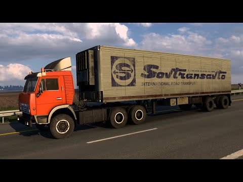 Видео: 1179 / ETS 2 1.55 / КАМАЗ 5410 / Русская сборка.