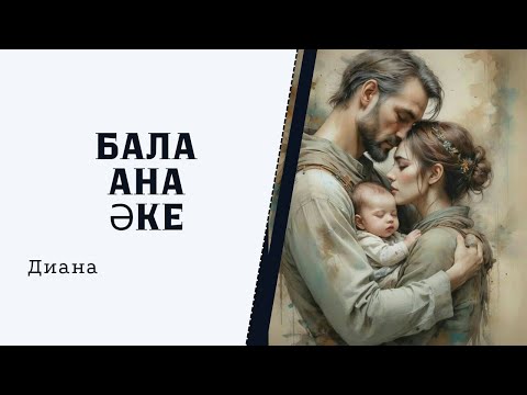 Видео: БАЛА-АНА- ӘКЕ |  ТІКЕЛЕЙ ЭФИР | ДИАНА |1-сабақ