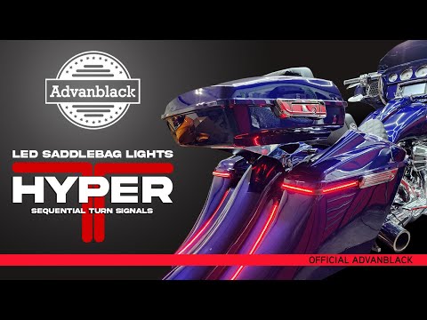 Видео: Светодиодные фонари Advanblack HYPER для кофров