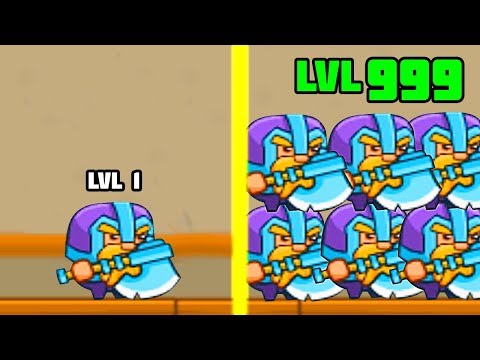 Видео: ЭВОЛЮЦИЯ АРМИИ ЧТОБЫ СОЗДАТЬ СТЕНУ ИЗ СОЛДАТ В ИГРЕ BRAVE SHORITES!