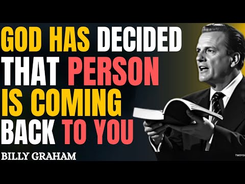 Видео: Бог решил, что этот человек вернётся к вам | Сильное послание Билли Грэма