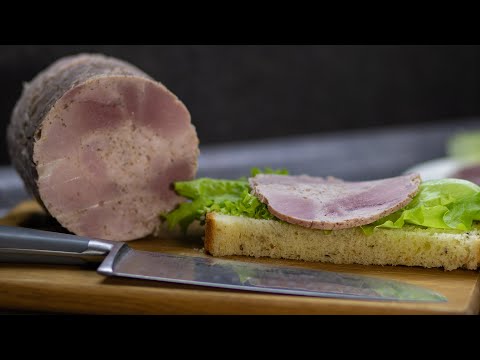 Видео: Домашняя ветчина