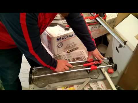 Видео: Покупка плиткореза 93P3 MASTERPIUMA MONTOLIT на замену RUBI TR-600-S