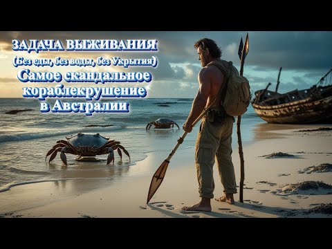 Видео: ЗАДАЧА ВЫЖИВАНИЯ: Самое скандальное кораблекрушение в Австралии (Без еды, без воды, без Укрытия)