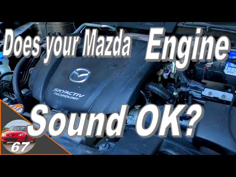 Видео: Звуки двигателя Mazda Skyactiv: объяснение 2013 - 2022
