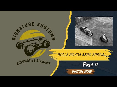 Видео: Rolls Royce Aero special - Эпизод 4 Fiat 509 VSCC - установка двигателя самолёта времён Второй ми...