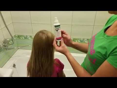 Видео: Избавляемся от вшей и гнид с помощью средства Педикулен Ультра