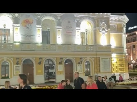 Видео: Ночной Арбат / Нижний Новгород