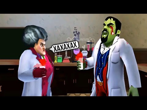Видео: Учительница Мисс Ти стала КРЫСОЙ и её МУЖ! - Scary Teacher 3D