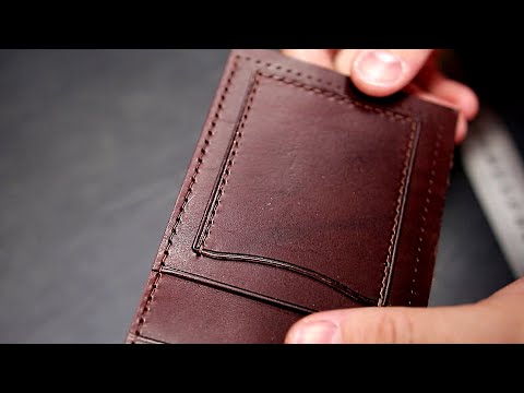 Видео: Сборка кошелька Испортил кошелек... Этап 5.1