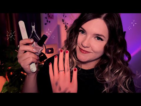 Видео: АСМР МАНИКЮР + СПЛЕТНИ 💅
