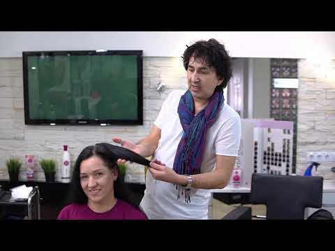 Видео: Семинар по красителю Berrywell и техника окраски и стрижки. Чистка цвета с чёрного/ стрижка /укладка