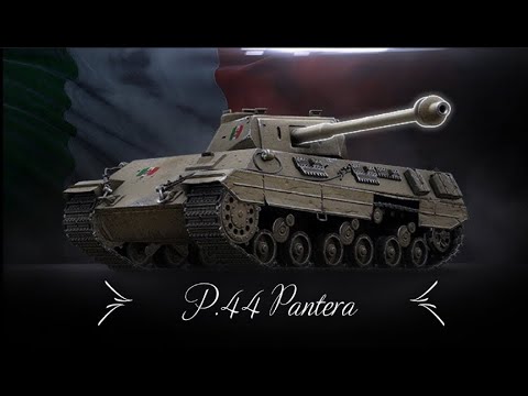 Видео: P.44 Pantera. Прокачиваемый СТ (Италия). Карта  Редшир. №-13