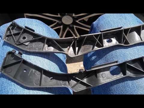 Видео: крепление переднего бампера geely mk