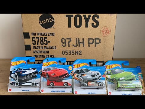 Видео: Case H Hot Wheels 2025. Огляд кейсу H хот вілс. TH, Ферарі, Ауді, Хонда частина 1