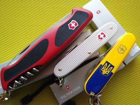 Видео: 1501-й разговор о ножах Victorinox _Spartan,Pioneer Alox,RangerGrip...