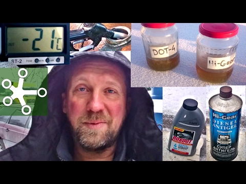 Видео: Солярка. Антигель против тормозухи при замерзании дизтоплива